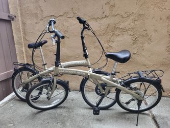 Two 6 Speed Adventurer Folding Bikes. GREAT CONDITION! 