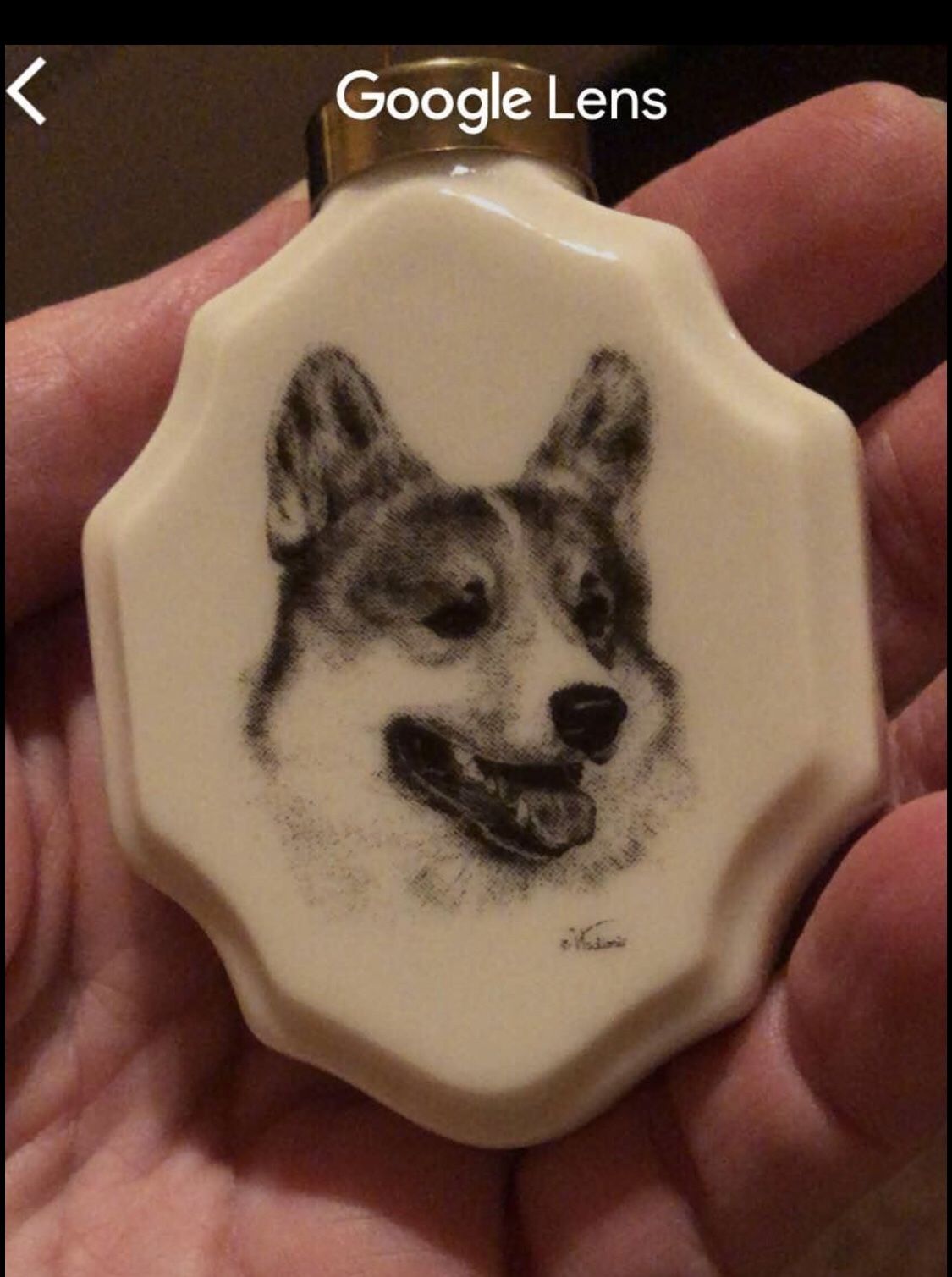 Porcelain Welch Corgi Ornament