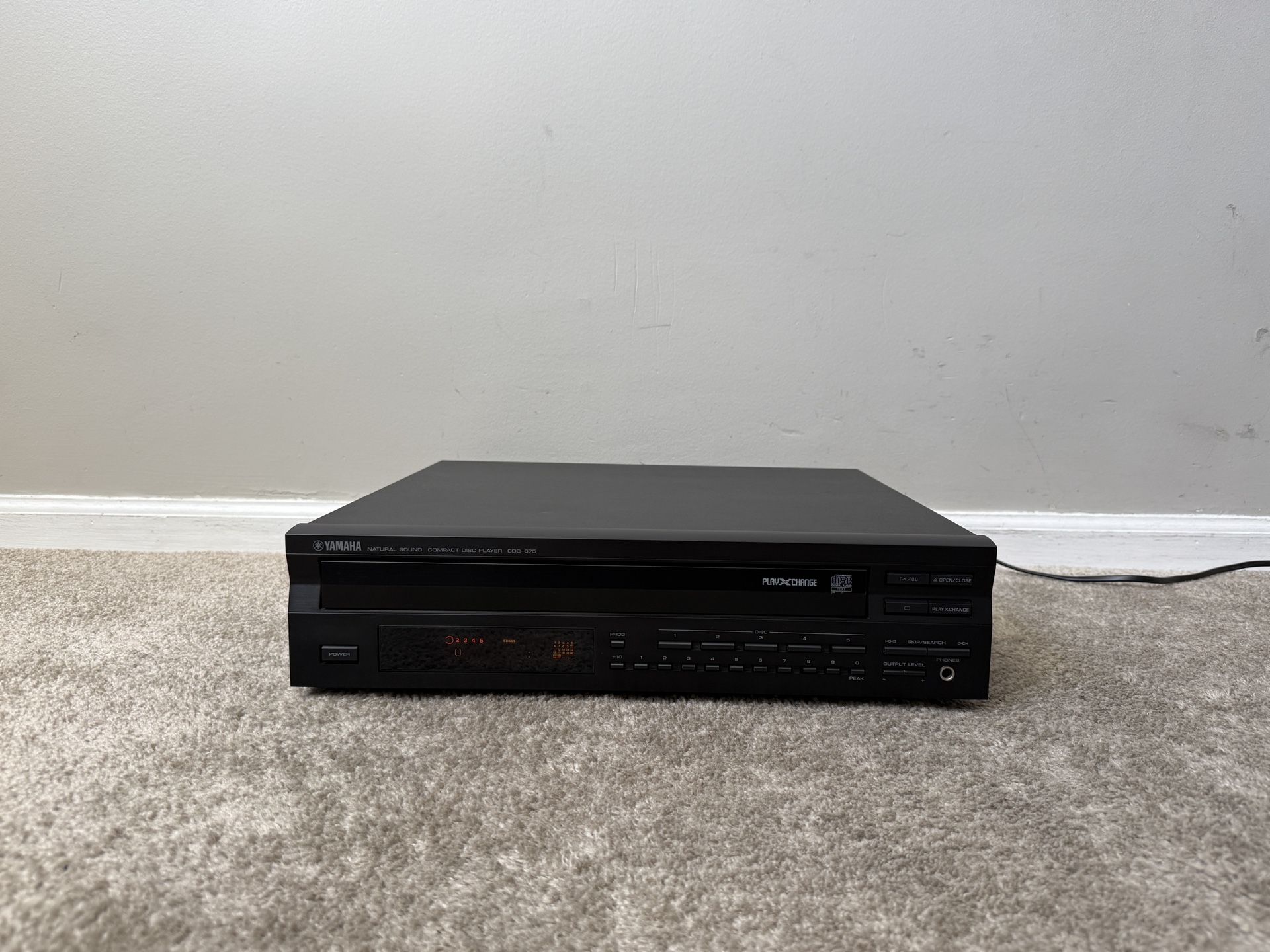 Yamaha CDC-675 5 Compact Disc CD Player Changer