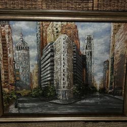 Crystex Golden High Rise Painting 