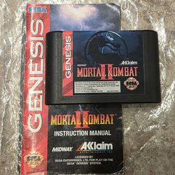 Mortal Combat II Sega Genesis