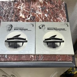 Vintage Classical Piano LP Box Set Bundle • Moiseiwitsch & Hofmann