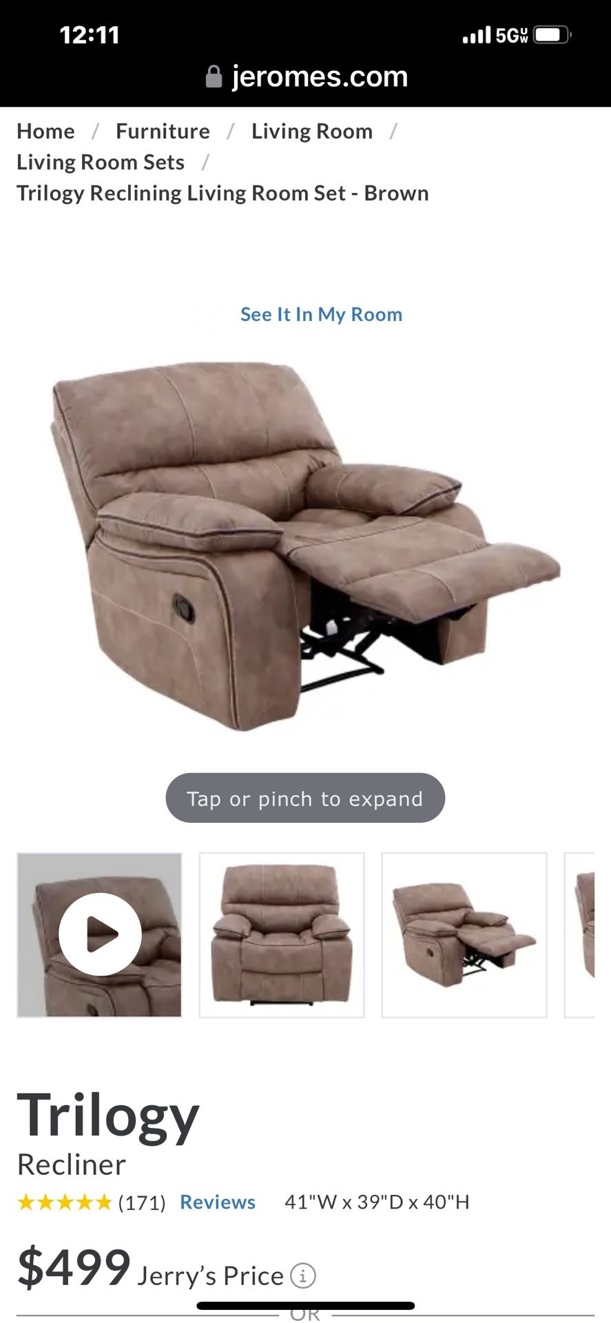 Recliner Trilogy