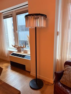 RH Crystal Floor Lamp