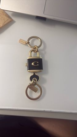 Coach Charm Lock & Key