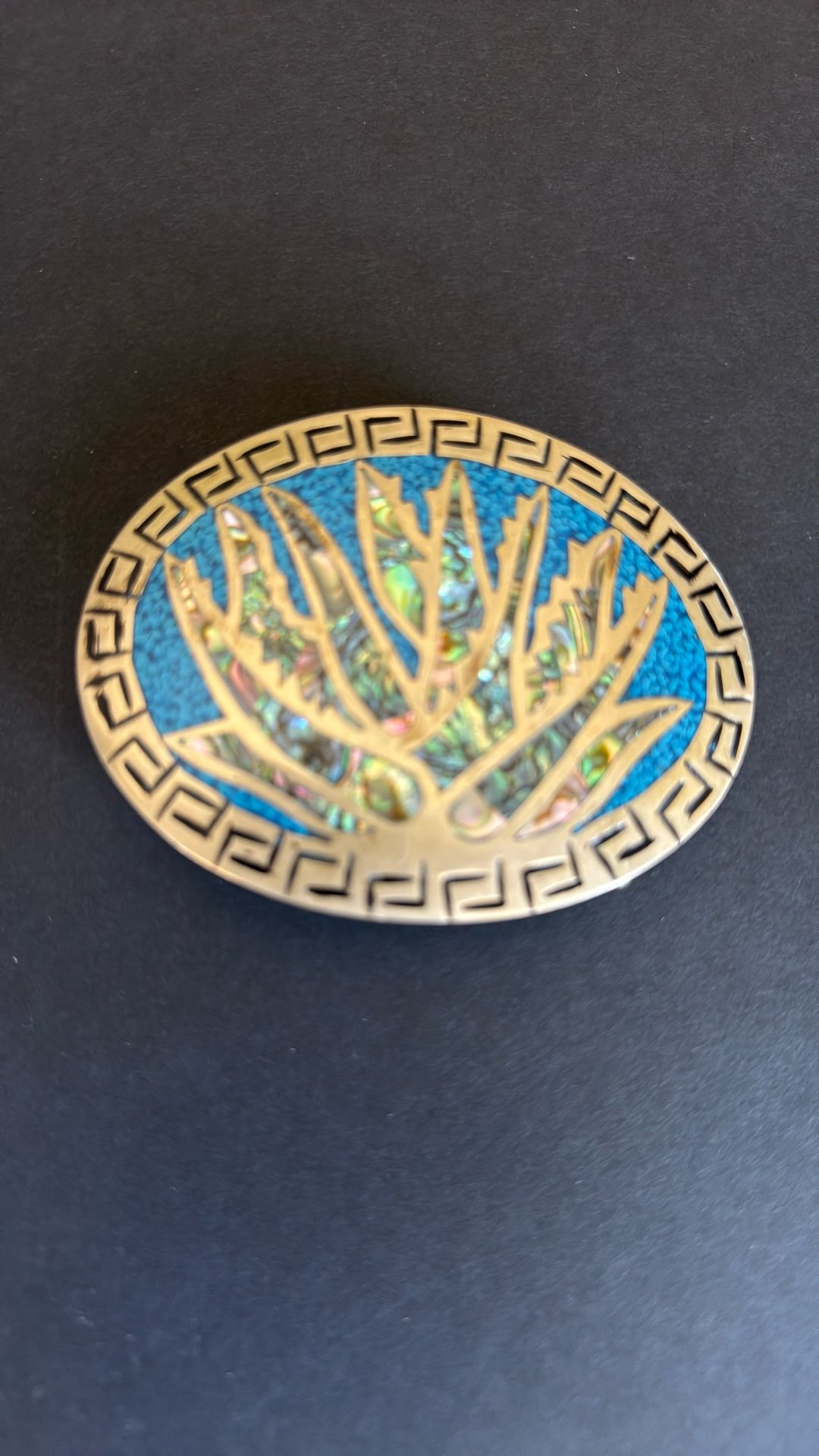 Turquoise Belt Buckle