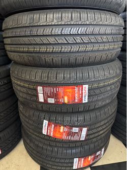 ✅📲225/60:16 vendo set de llantas nuevas Supermax
