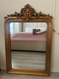 GOLD VINTAGE decorative mirror