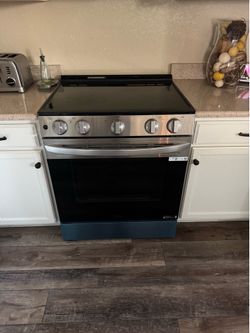 LG glass top stove $240obo