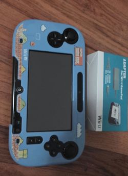 Nintendo Wii U GamePad with Super Mario Bros. Case and Charger