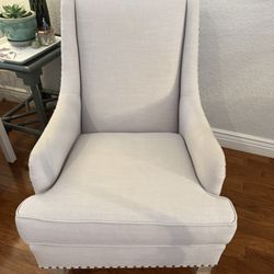 Pottery Barn Wingback Rocking Chair 