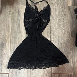 Beautiful black lace dress size m