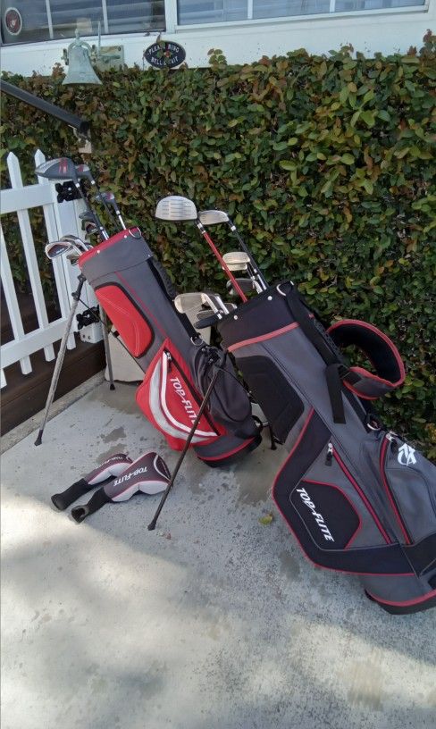 Newer R/H & L/H Top Flite Golf Sets