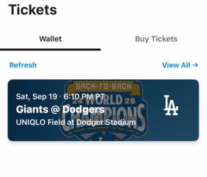 Dodgers Tickets