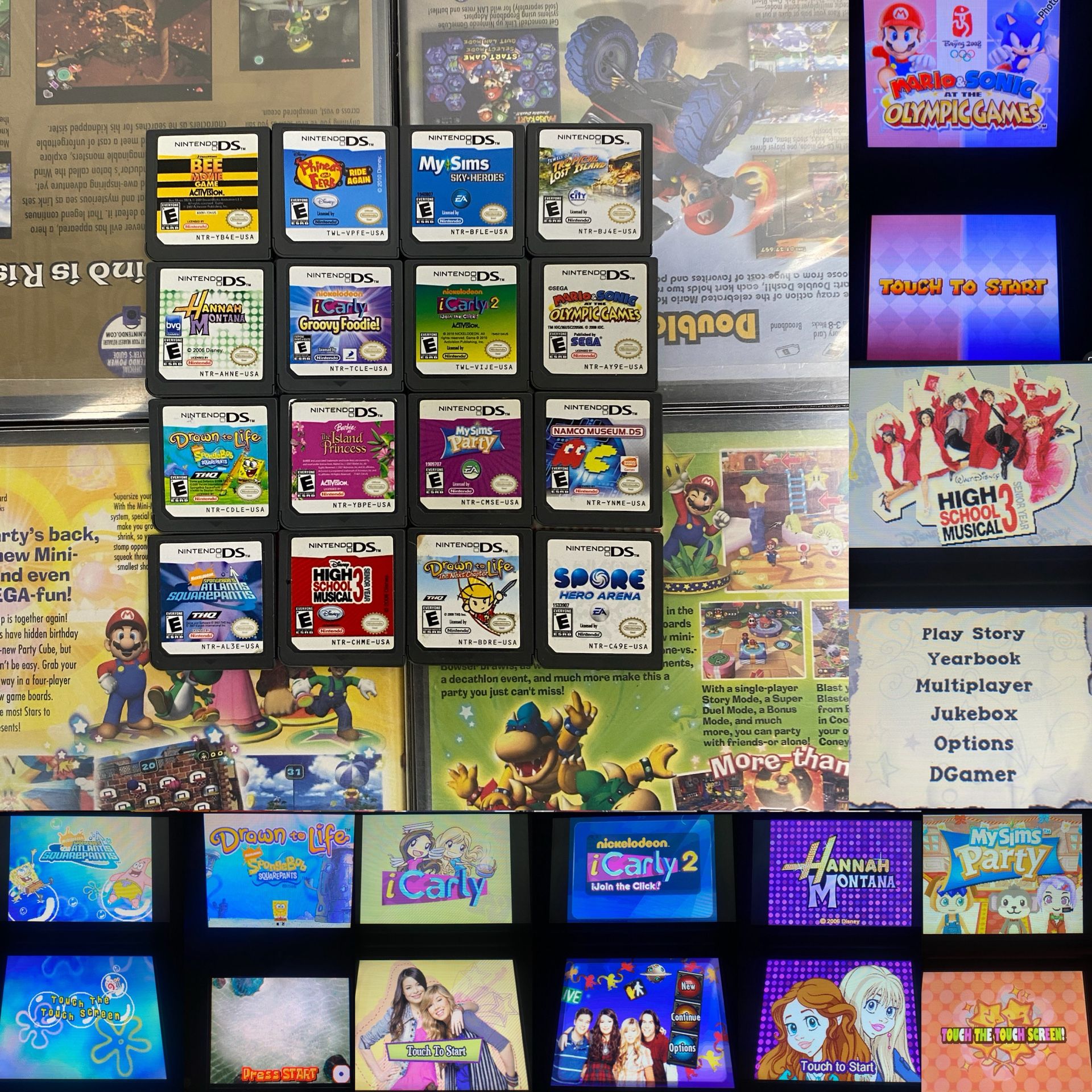 Nintendo DS 16 Game Bundle!