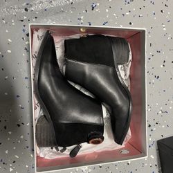 Black Leather Boots