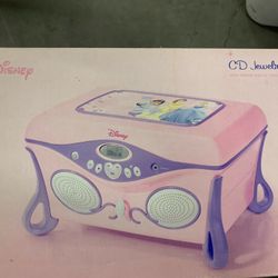 Vintage 2004 Disney CD Jewelry Box