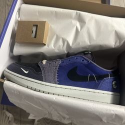 Nike Air Jordan 1 Retro Low OG Zion Williamson Voodoo Alternate  Men’s Size 10.5