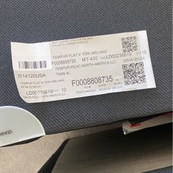 NEW - 2 TEMPUR PEDIC FLAT 9’ TWIN XL BED BASE