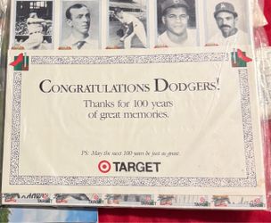 1990 LA Dodgers Promo Set