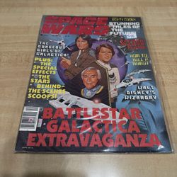 SPACE WARS v2 #5 1978 BATTLESTAR GALACTICA Robots RAY GUN Disney Sci-Fi Movie TV