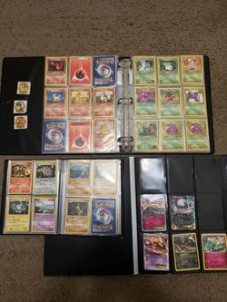 Pokémon Card Collection in Binders