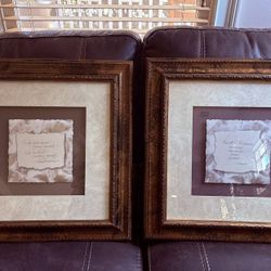 Gold Accented Artwork 