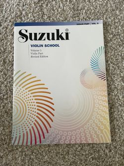 Suzuki Violin School Volume 5 (Revised Edition)