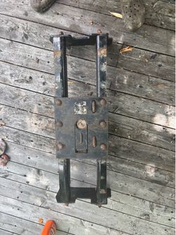 Gooseneck hitch ford flip over hidden in bed frame hitch f250 f350 & optional 5th wheel Adapter