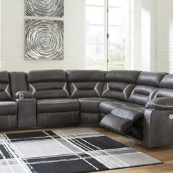 Kincord Midnight LAF Or RAF Power Recliner Sectional

