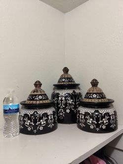 BEAUTIFUL CANISTERS