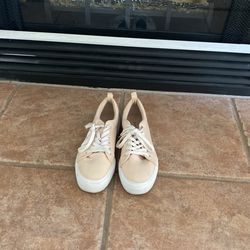 Light Pink Platform Shoes 