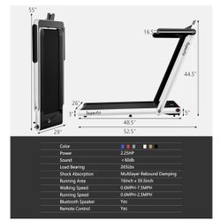 Folding Treadmill - Nearly Brand New!