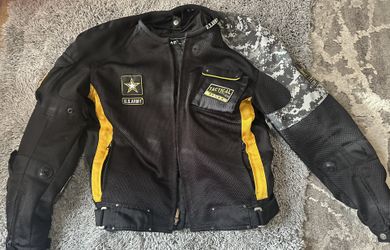Power Trip Motorcycle Jacket Med. Army*