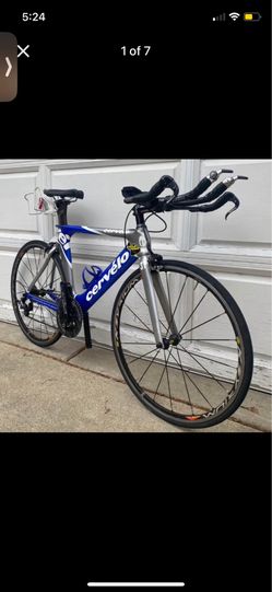 Cervelo P2 T3 Carbon TT Triathlon Bike Bicycle 48 CM