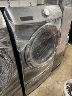 Samsung washer and dryer set gas front load