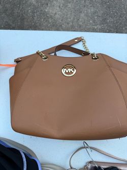 Michael Kors tan handbag