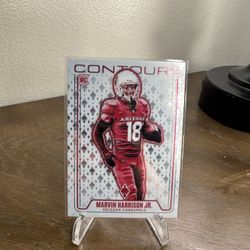 2024 Panini Phoenix Contours - #CON-MHJ Marvin Harrison Jr., ARI Cardinals (RC)