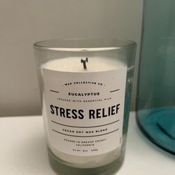 Stress Relief Vegan Soy Wax Candle