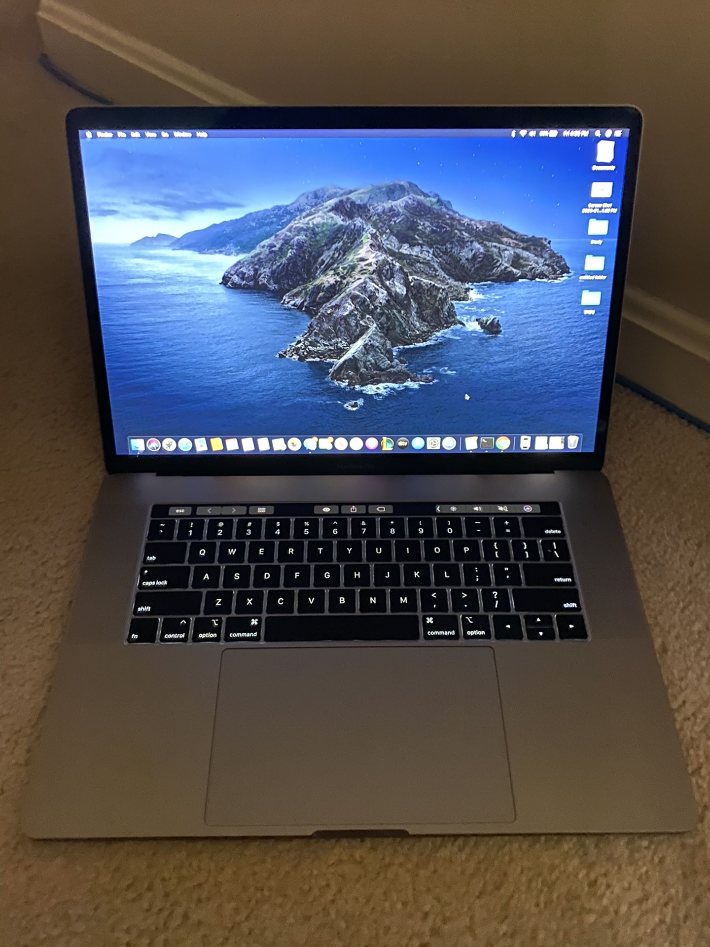 2018 15 inch Touchbar MacBook Pro