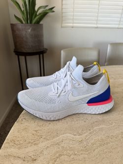 Nike Epic React Flyknit OG White Women's US Size 10 Running Shoe AQ0070-101