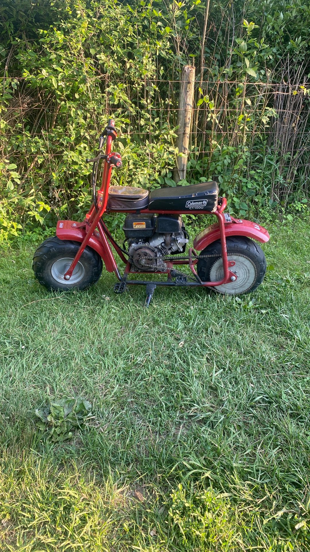 Coleman ct100u minibike