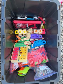 Misc box of toys