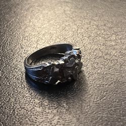 925 Silver Nugget Ring 