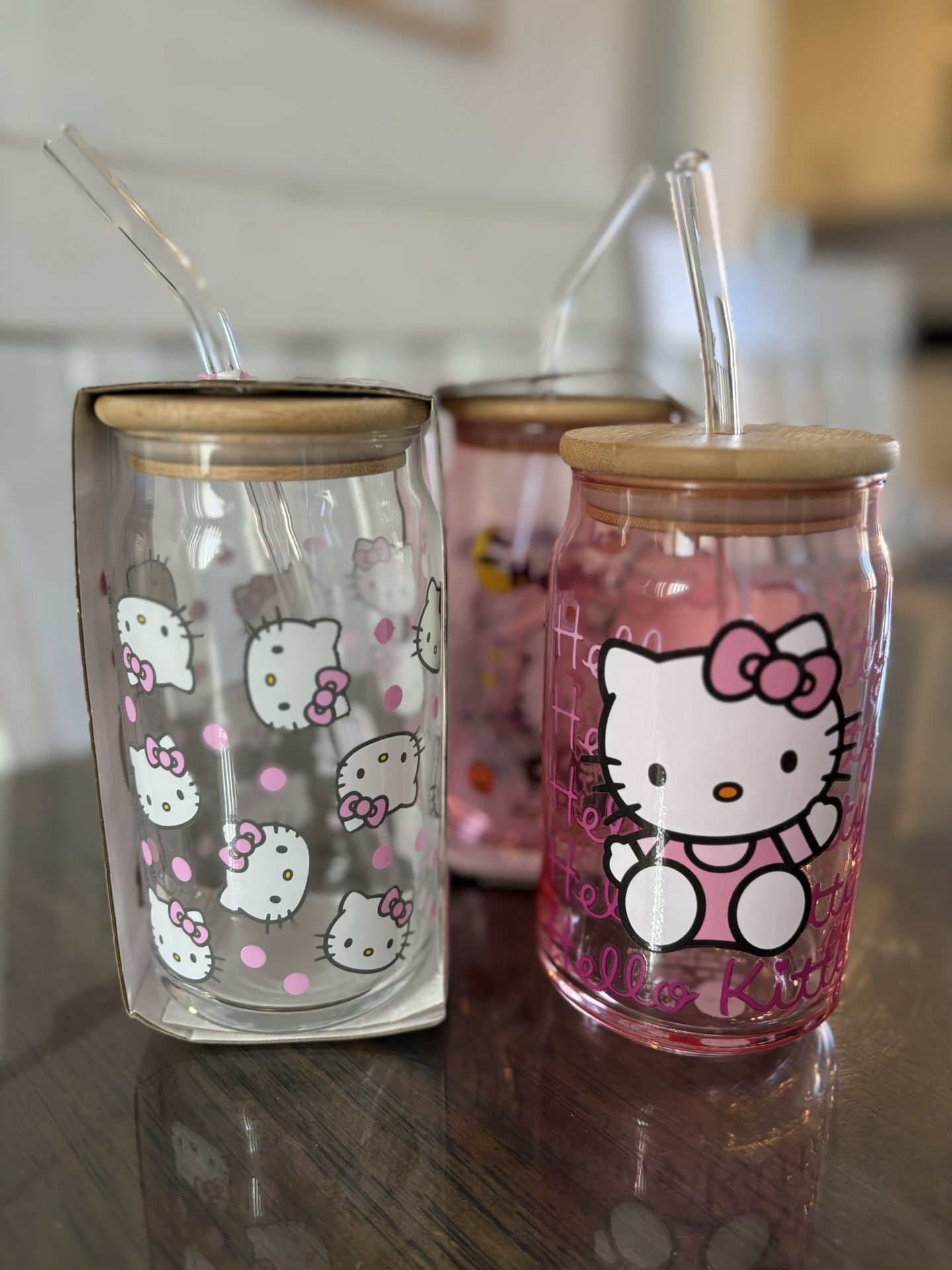 Hello Kitty Glass Tumbler