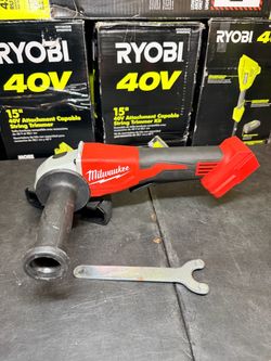 Milwaukee TOOL ONLY  M18 18V  Brushless Cordless 4-1/2 in./5 in. Grinder w/Paddle Switch NEW $125