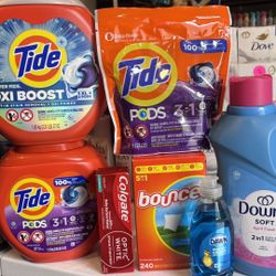 Tide Detergent Bundles $43 & $56
