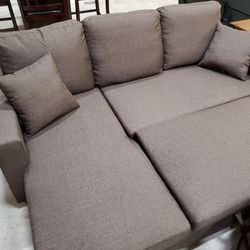 New! Chocolate Brown Sleeper Sofa *FREE SAME-DAY DELIVERY*