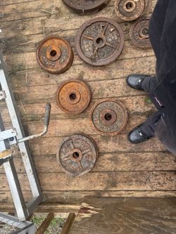 Barbell + Plate 2-45 6-35 8-25 4-10 6-5