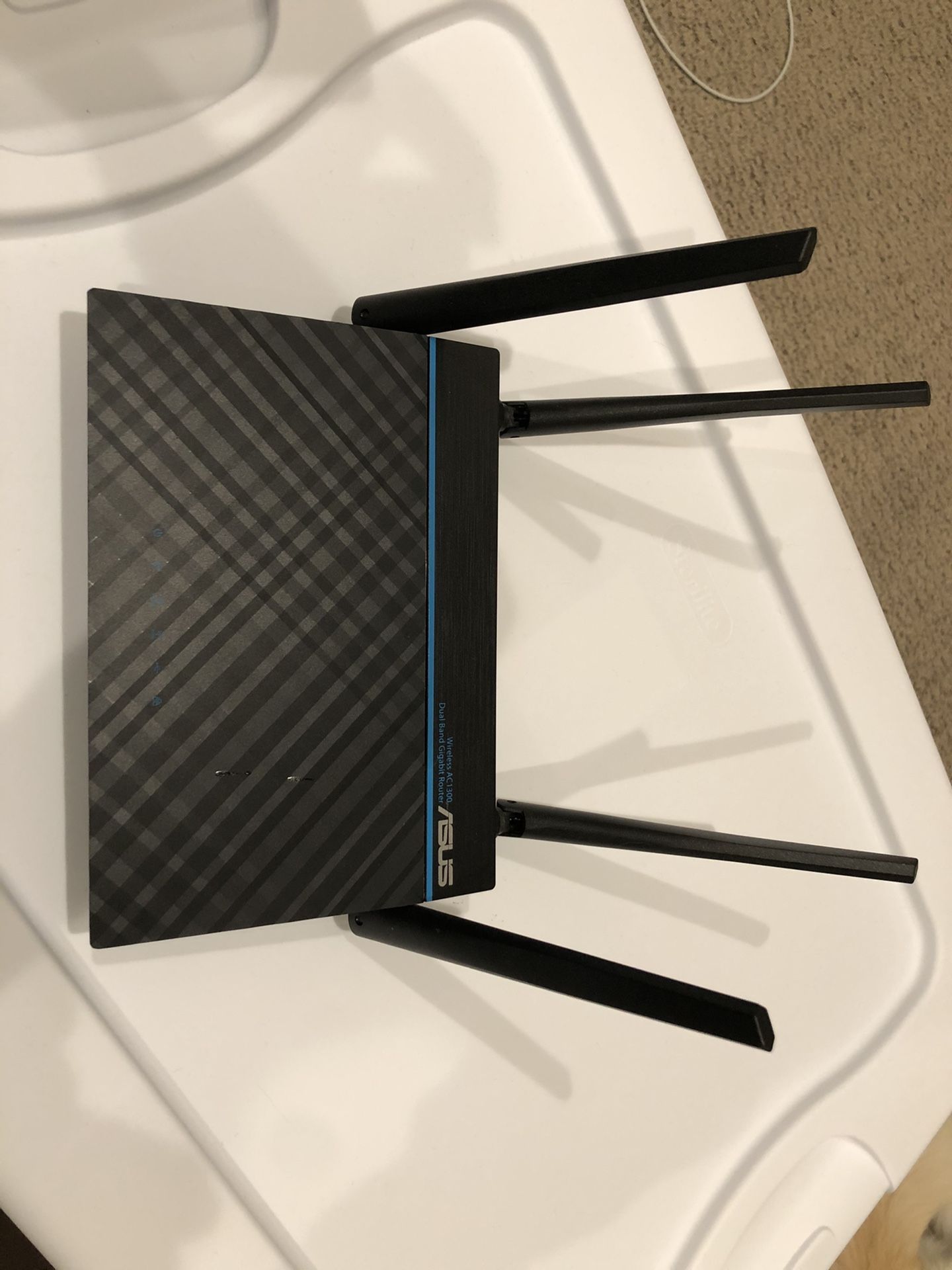 ASUS RT-ACRH13 AC1300 Dual Band WiFi Router With 4 Gigabit LAN Ports
